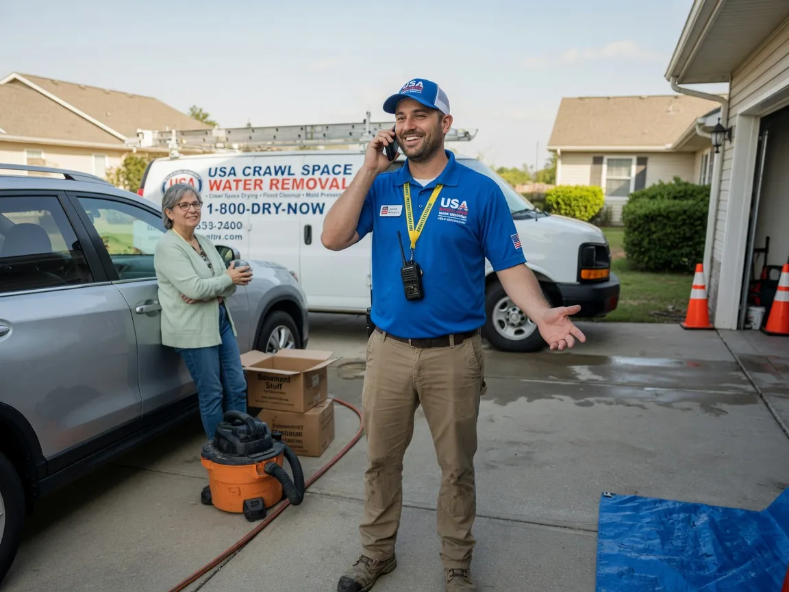 Crawl Space Water Removal Hampton, IL FAQs